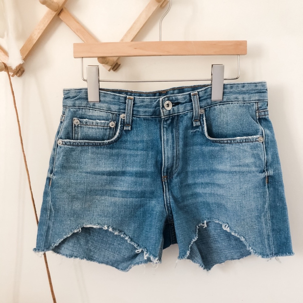 rag & bone Cutoff 25 LowRise Dre Denim/Jean Shorts